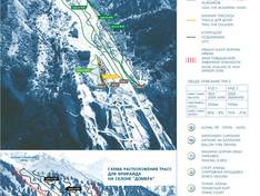 Pistekaart Ak-Bulak – Talgar