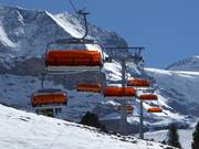 Eigernordwand (Arvengarten-Eigergletscher) - 6-persoons hogesnelheidsstoeltjeslift (koppelbaar) met kap