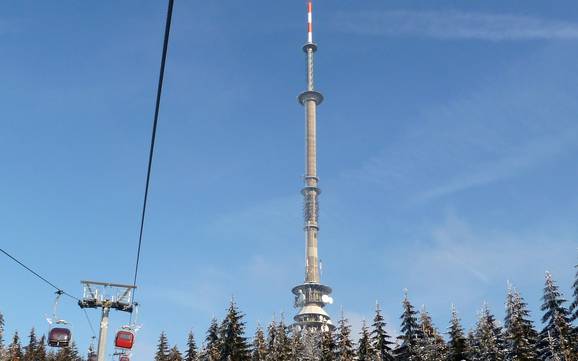 Grootste hoogteverschil in Oberfranken – skigebied Ochsenkopf