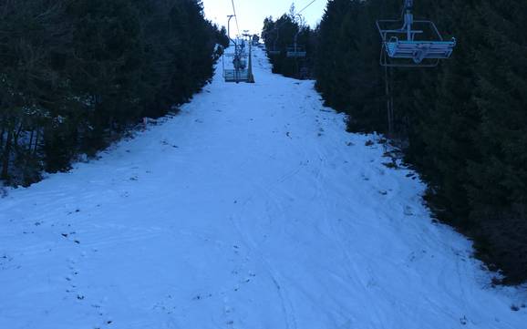 Skigebieden voor gevorderden en off-piste skiërs Noord-Beieren – Gevorderden, off-piste skiërs Hohenbogen – Neukirchen bei Hl. Blut