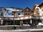 Hotel Auhof bij het dalstation van de Panoramabahn Großarltal