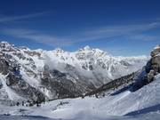 Uitzicht op de Kalkkögel vanaf de Sennjoch