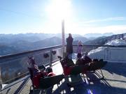 Panoramarestaurant op de Brauneck