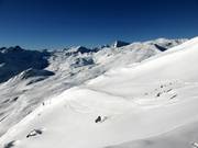 Pistes bij de Piz Cartas