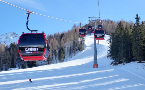 Beste skigebied in de Skiworld Ahrntal – Beoordeling Klausberg – Skiworld Ahrntal