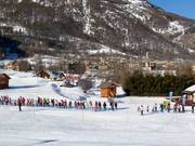 Oefenterrein in het dalgebied