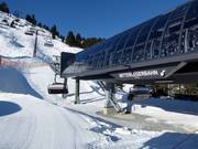 Mitterleger - 6-persoons hogesnelheidsstoeltjeslift (koppelbaar) met kap en stoelverwarming