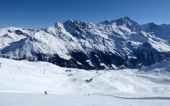 Val d'Anniviers: Grootte van de skigebieden – Grootte Grimentz/Zinal
