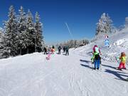 Verbindingspiste op de Pleßberg (Plešivec)