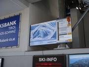 Informatiebord bij het dalstation