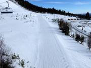 Langlaufloipe in het skigebied Idre Fjäll