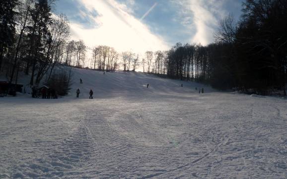 Grootste skigebied in het district Esslingen – skigebied Pfulb – Schopfloch (Lenningen)