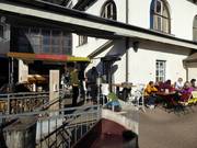 Kanzelstub'n bij het dalstation van de Kanzelbahn