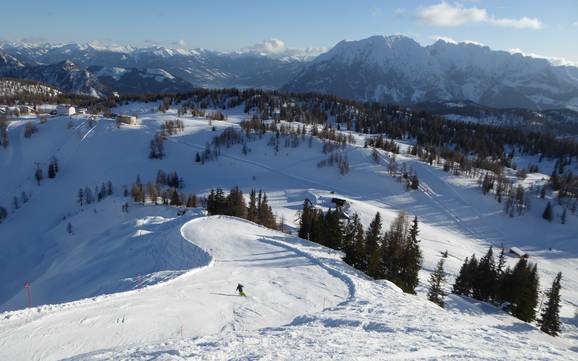 Beste skigebied in het geldigheidsgebied van de Schneebären Card – Beoordeling Tauplitz – Bad Mitterndorf
