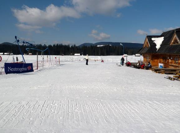 De onderste piste van Bialy Potok
