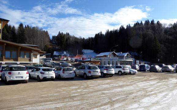 Valsugana: bereikbaarheid van en parkeermogelijkheden bij de skigebieden – Bereikbaarheid, parkeren Lavarone