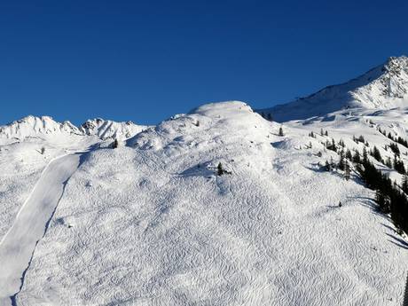 Skigebieden voor gevorderden en off-piste skiërs Alpenregio Bludenz – Gevorderden, off-piste skiërs Sonnenkopf – Klösterle