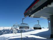 Mizunbahn - 6-persoons hogesnelheidsstoeltjeslift (koppelbaar) met kap en stoelverwarming