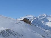 Weissmieshütte op 2726 m