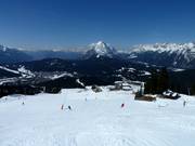 Skiën op de Seefelder Joch