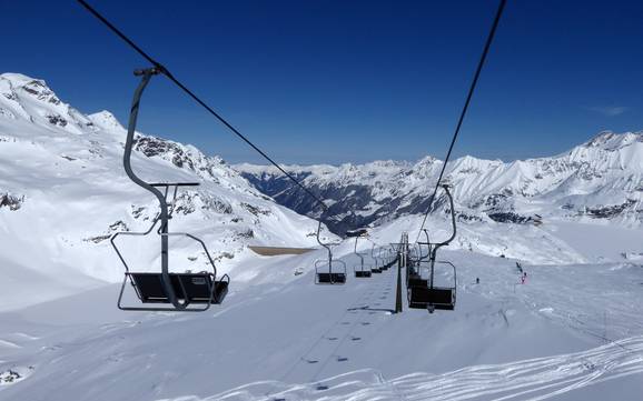 Stubachtal: beste skiliften – Liften Weißsee Gletscherwelt – Uttendorf