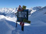 Black Ibex – steilste piste van Oostenrijk met een hellingsgraad van 87,85%