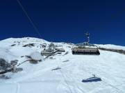 Steinmähderbahn - 8-persoons hogesnelheidsstoeltjeslift (koppelbaar) met kap en stoelverwarming