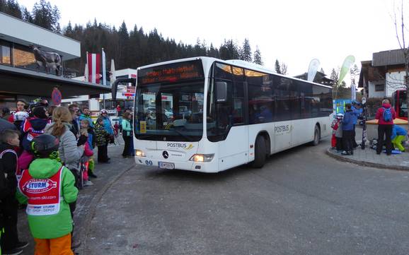 Salzburger Saalachtal: milieuvriendelijkheid van de skigebieden – Milieuvriendelijkheid Almenwelt Lofer