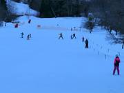 Oefenhelling bij de sleeplift Innerbach bij het dalstation
