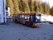 Skibus in Gröden