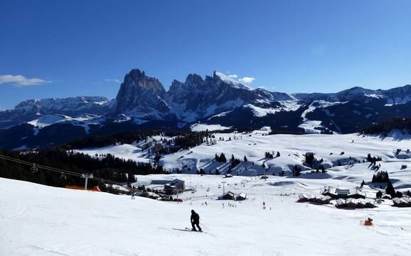 Skiën in Seis am Schlern (Siusi allo Sciliar)