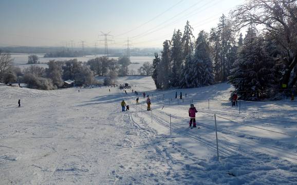 Hoogste skigebied in het bestuursdistrict Dachau – skigebied Monte Kienader – Bergkirchen