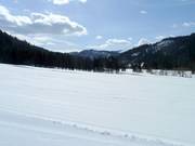 Angerliftpiste met uitzicht richting Riedbergpass