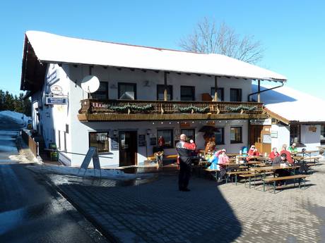 Hutten, Bergrestaurants  Straubing-Bogen – Bergrestaurants, hutten Pröller Skidreieck (St. Englmar)