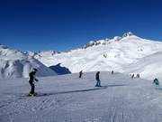 Start van de piste Ursera