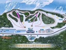 Pistekaart Changchun Lianhuashan