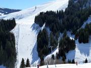 Uitzicht op de piste nr. 62 Bärenbadkogel 1