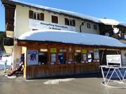 Verzorgde kassa bij de Stümpflingbahn