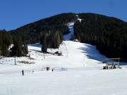 Uitzicht op de afdaling Raut in Vierschach