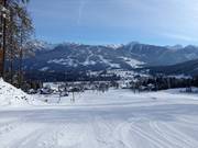 Makkelijke piste bij de Schneemandllift