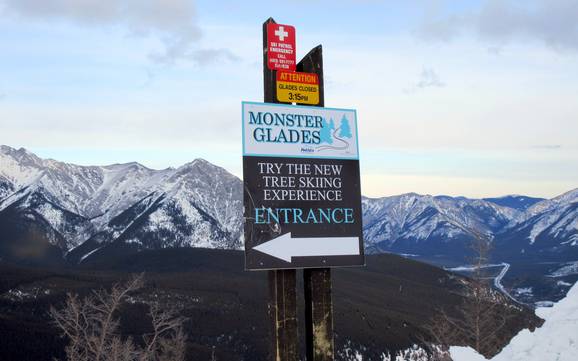 Skigebieden voor gevorderden en off-piste skiërs Kananaskis Country – Gevorderden, off-piste skiërs Nakiska