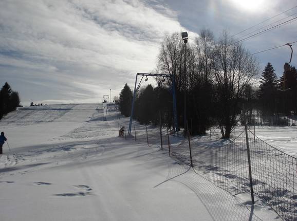 Uitzicht over de helling Haidmühle