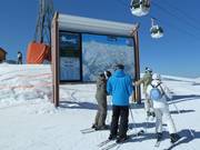 Informatiebord bij de Roche de Mio