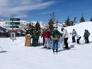 Pistekaart en bewegwijzering