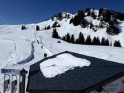 Hornfluh - Sleeplift met T-beugel/Ankerlift