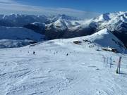 Makkelijke pistes in het sector Crêtes