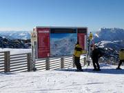 Informatiebord op de Steinplatte