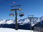 Alblittbahn - 4-persoons hogesnelheidsstoeltjeslift (koppelbaar) met kap