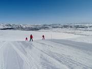 Uitzicht vanaf de top over het Setesdal
