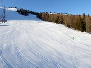 Gemakkelijke en brede piste Le Ciaune